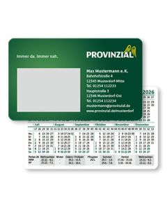 Kartentaschenkalender Team