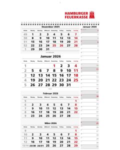 4-Montaskalender