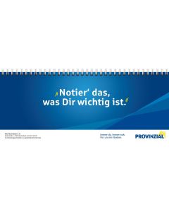 Tischkalender mit Eindruck
